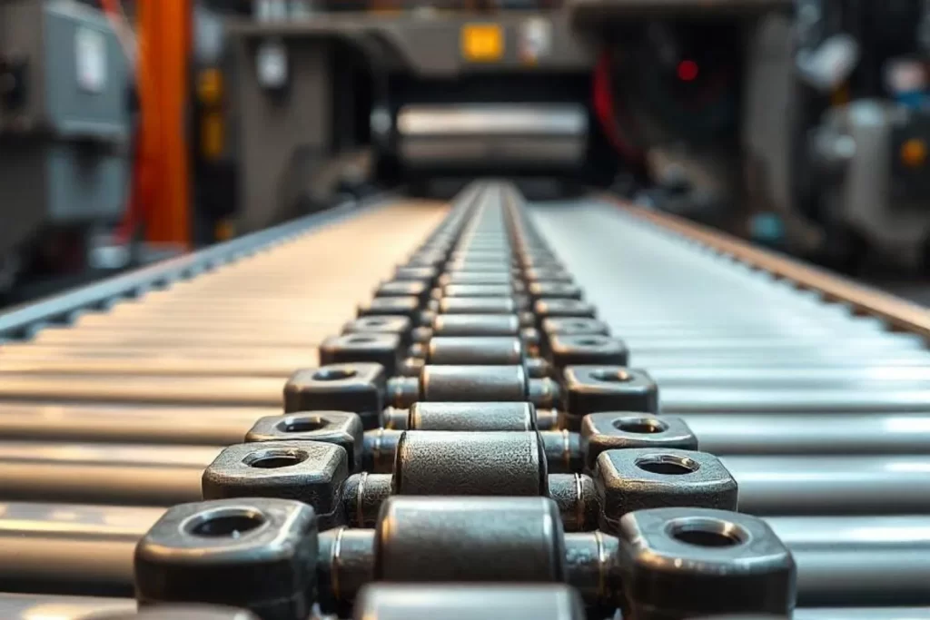 Industrial conveyor chain
