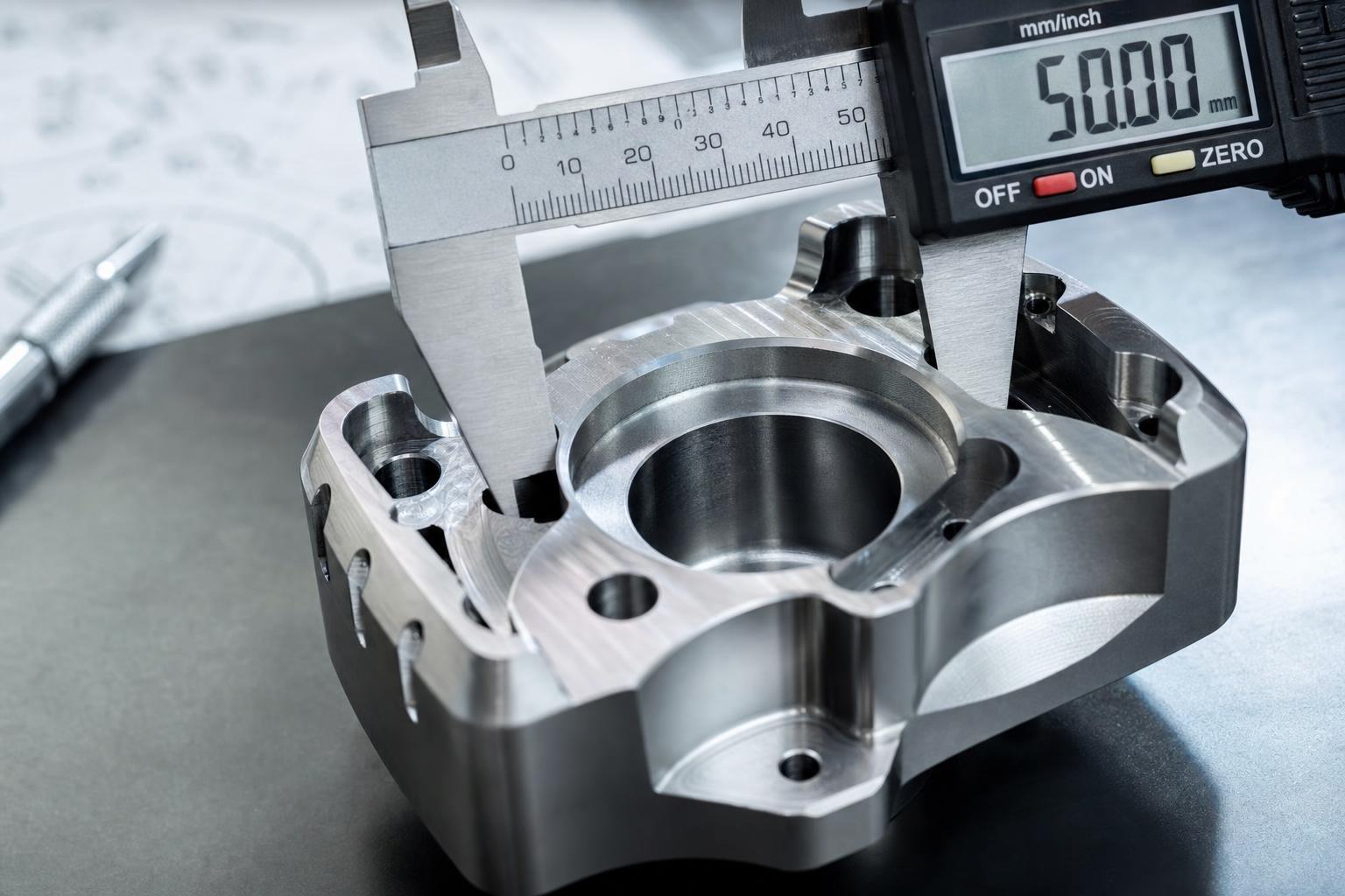 CNC precision measurement control