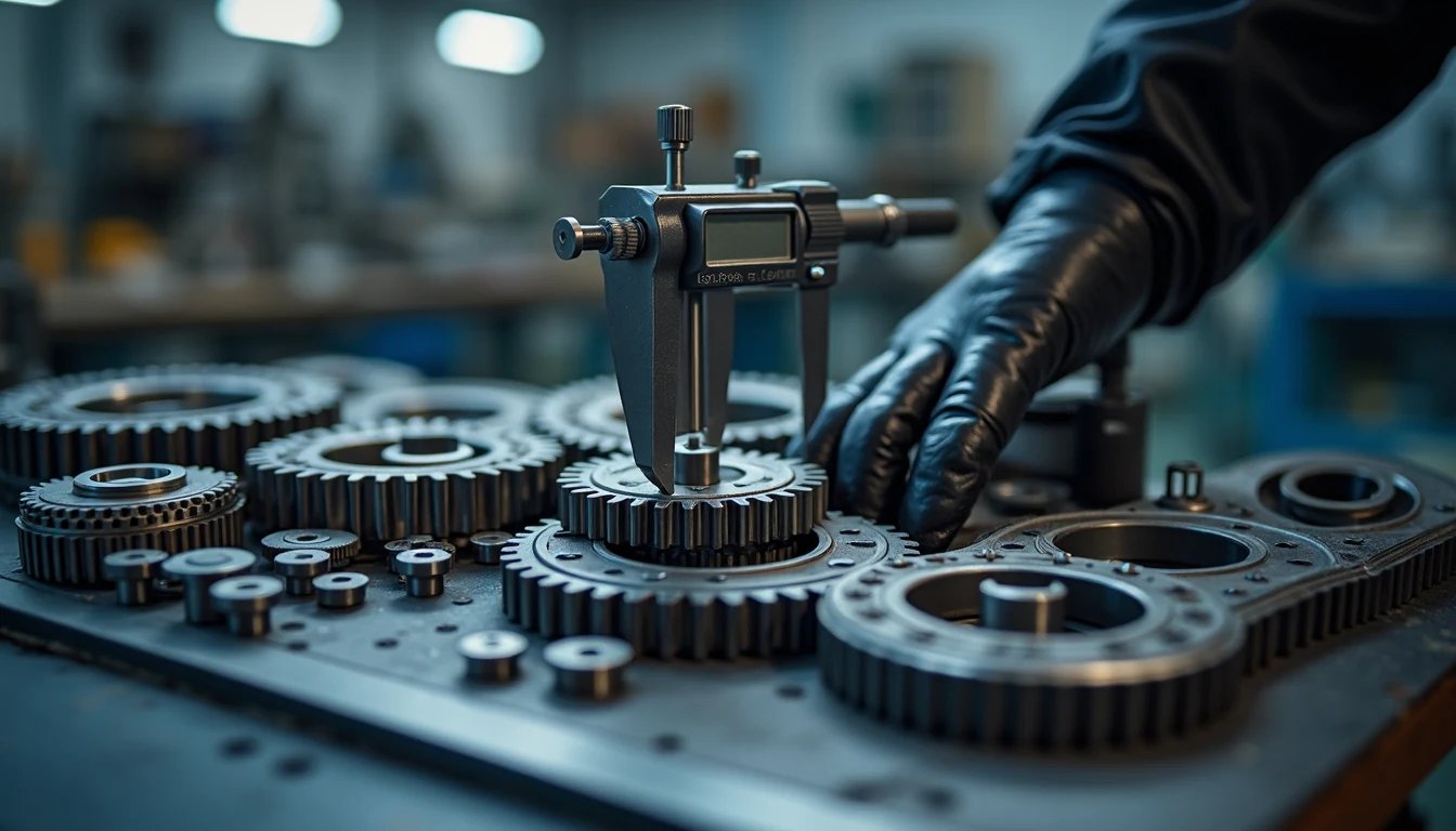 industrial chain gear quality control inspection