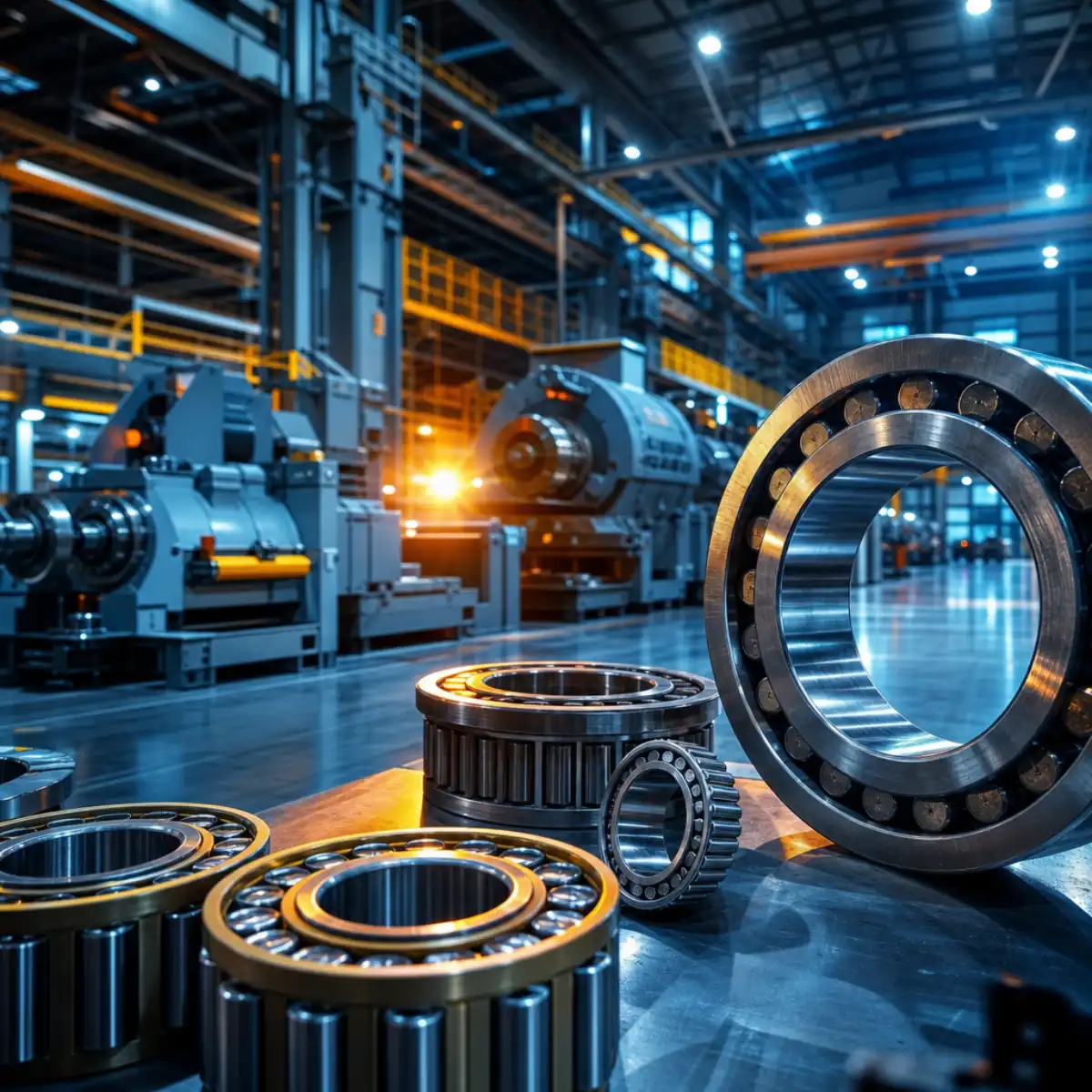 industrial bearing selection maintenance guide machine efficiency