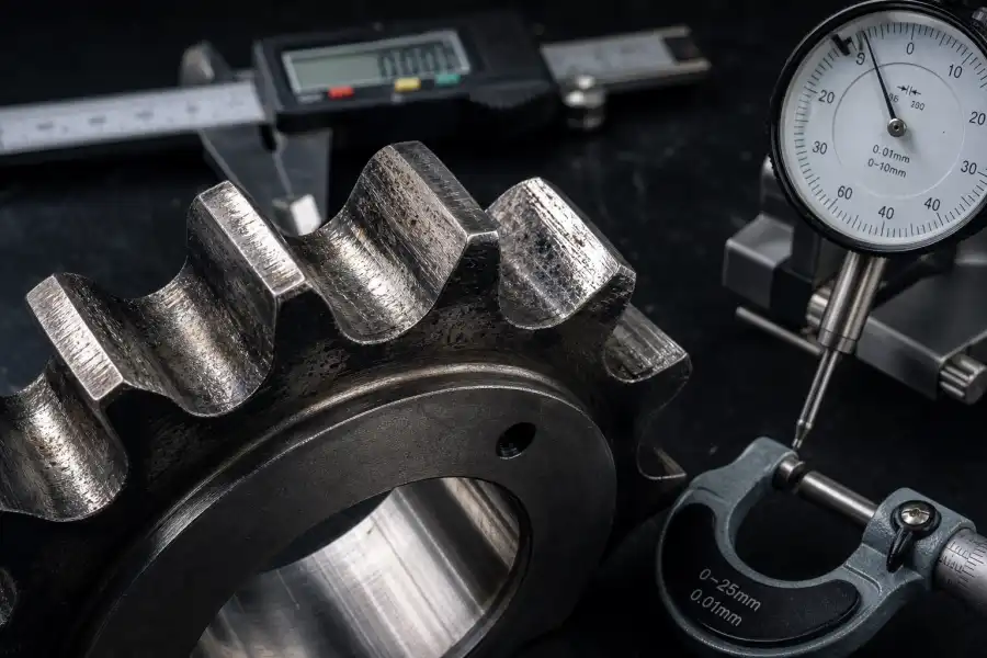 Chain sprocket wear inspection and analysis methods