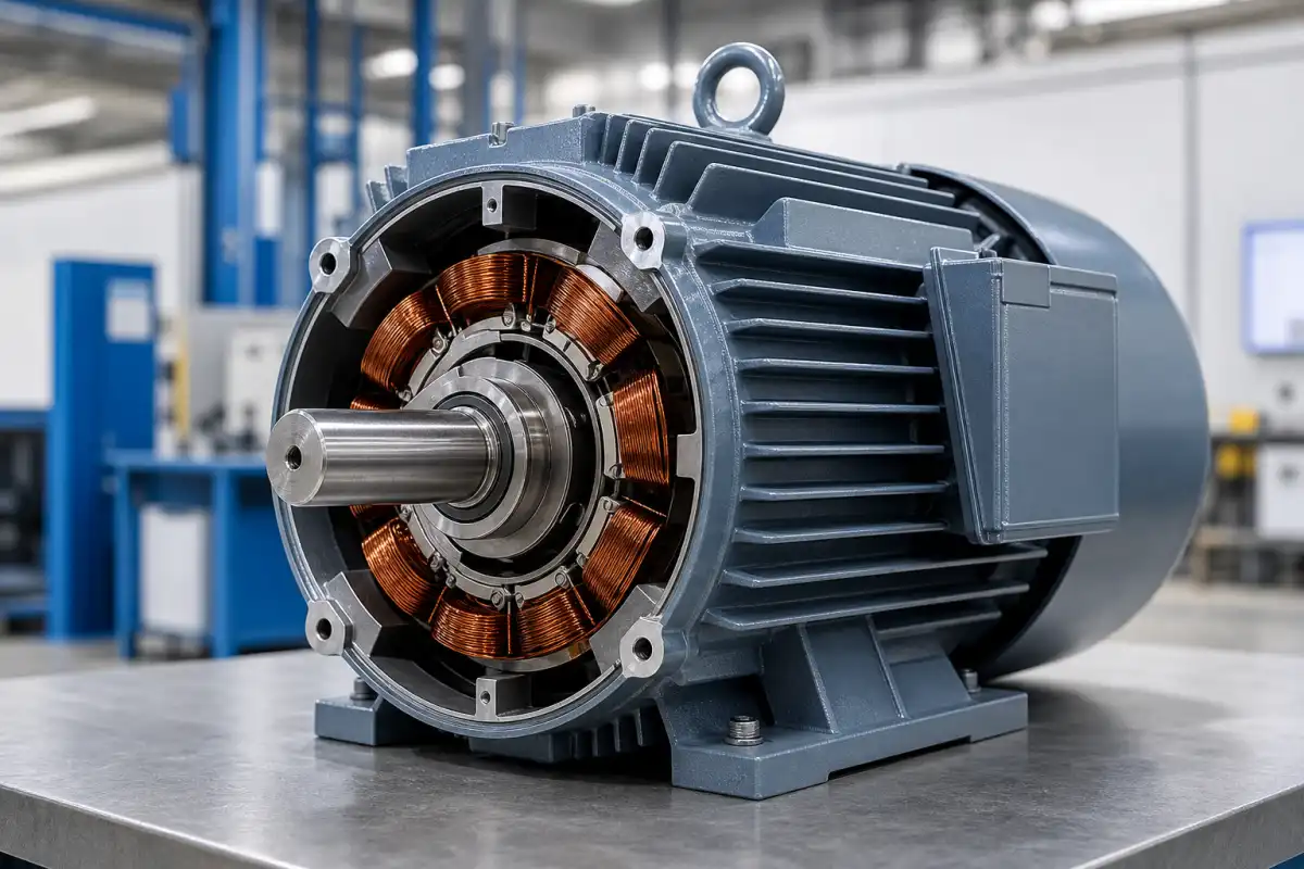 Industrial electric motor selection and efficiency guide